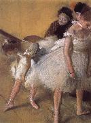 Edgar Degas Dance practising oil painting picture wholesale